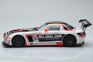 Mercedes SLS AMG GT3 Munnich Motorsport #38 M. Basseng / M. Winkelhock Champions FIA GT1 World Championship 2012 Minichamps 1 — billede 3 af 6