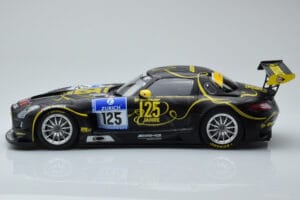 Mercedes SLS AMG GT3 Rowe Racing #125 Zehe / Bullitt / Renger / Hartung ADAC 24 Hours of Nurburgring 2013 Minichamps 1:18 151 — billede 3 af 6