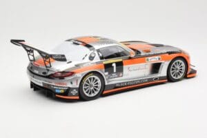 Mercedes SLS AMG GT3 #1 Team Abu Dhabi By Black Falcon K. Al Qubaisi / Edwards / M. Bleekemolen / B. Schneider Winners 24 Hou — billede 2 af 6