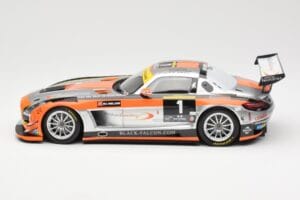 Mercedes SLS AMG GT3 #1 Team Abu Dhabi By Black Falcon K. Al Qubaisi / Edwards / M. Bleekemolen / B. Schneider Winners 24 Hou — billede 3 af 6