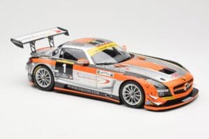 Mercedes SLS AMG GT3 #1 Team Abu Dhabi By Black Falcon K. Al Qubaisi / Edwards / M. Bleekemolen / B. Schneider Winners 24 Hou — billede 4 af 6