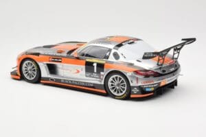Mercedes SLS AMG GT3 #1 Team Abu Dhabi By Black Falcon K. Al Qubaisi / Edwards / M. Bleekemolen / B. Schneider Winners 24 Hou — billede 5 af 6