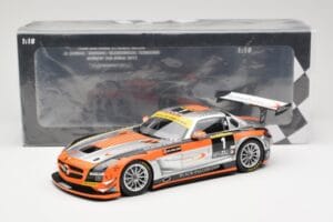 Mercedes SLS AMG GT3 #1 Team Abu Dhabi By Black Falcon K. Al Qubaisi / Edwards / M. Bleekemolen / B. Schneider Winners 24 Hou — billede 6 af 6