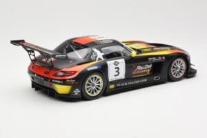Mercedes SLS AMG GT3 #3 Team Abu Dhabi By Black Falcon K. Al Qubaisi / M. Bleekemolen / B. Schneider Winners Gulf 12 Hours Ab — billede 2 af 6