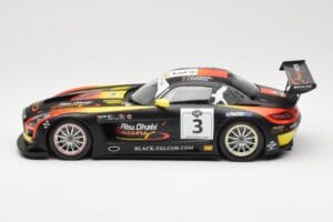 Mercedes SLS AMG GT3 #3 Team Abu Dhabi By Black Falcon K. Al Qubaisi / M. Bleekemolen / B. Schneider Winners Gulf 12 Hours Ab — billede 3 af 6