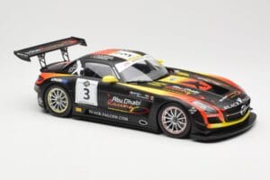 Mercedes SLS AMG GT3 #3 Team Abu Dhabi By Black Falcon K. Al Qubaisi / M. Bleekemolen / B. Schneider Winners Gulf 12 Hours Ab — billede 4 af 6
