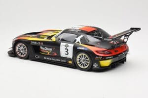 Mercedes SLS AMG GT3 #3 Team Abu Dhabi By Black Falcon K. Al Qubaisi / M. Bleekemolen / B. Schneider Winners Gulf 12 Hours Ab — billede 5 af 6