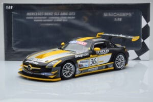 Mercedes SLS AMG GT3 Team Erebus Motorsport #36 B. Schneider / A. Jager / C. Roloff Winners Bathurst 12 Hours 2013 Minichamps — billede 6 af 6