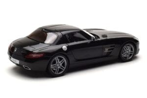 Mercedes SLS AMG Obsidian Sort Metallic Minichamps 1:18 B66960042 Metal — billede 3 af 7