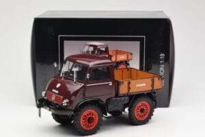 Mercedes Unimog 401 With Westfalia Cabin Schuco 1:18 450014300 Metal — billede 8 af 8