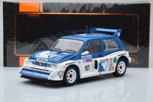 MG Metro 6R4 #10 M. Wilson / N. Harris RAC Rally 1986 IXO 1:18 18RMC068A Metal — billede 6 af 6