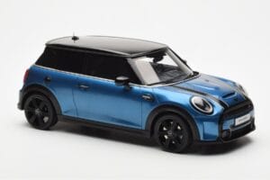 Mini Cooper S F56 Island Blå Otto 1:18 OT982 Resin — billede 4 af 6