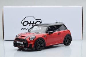 Mini Cooper S JCW F56 Rød Otto 1:18 OT984 Resin — billede 6 af 6