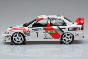 Mitsubishi Lancer Evo 4 T. Makinen / S. Harjanne Rally Catalunya 1997 Otto 1:18 OT409 Resin — billede 3 af 6