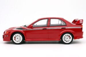 Mitsubishi Lancer Evolution VI CP9A Tommi Makinen Edition Rød Otto 1:18 OT422 Resin — billede 3 af 5