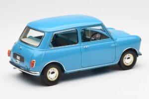Morris Mini Minor Blå Kyosho 1:18 08964BL Metal — billede 3 af 8