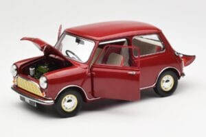 Morris Mini Minor Rød Kyosho 1:18 08964R Metal — billede 2 af 8