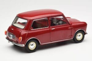 Morris Mini Minor Rød Kyosho 1:18 08964R Metal — billede 3 af 8