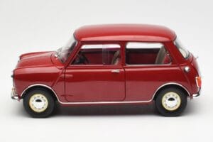Morris Mini Minor Rød Kyosho 1:18 08964R Metal — billede 4 af 8