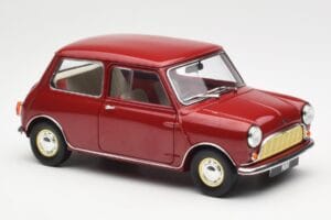 Morris Mini Minor Rød Kyosho 1:18 08964R Metal — billede 6 af 8