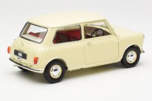 Morris Mini Minor Hvid Kyosho 1:18 08964W Metal — billede 3 af 8