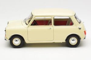 Morris Mini Minor Hvid Kyosho 1:18 08964W Metal — billede 4 af 8