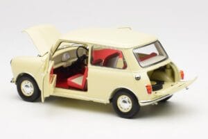 Morris Mini Minor Hvid Kyosho 1:18 08964W Metal — billede 5 af 8