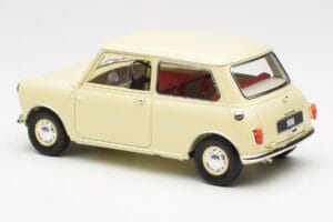 Morris Mini Minor Hvid Kyosho 1:18 08964W Metal — billede 7 af 8