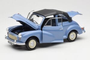 Morris Minor Cabriolet Blå Minichamps 1:18 150137030 Metal — billede 2 af 8