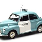 Morris Minor Politi Blå & Hvid Minichamps 1:18