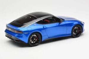 Nissan Fairlady Z Z35 Bayside Blå GT Spirit 1:18 GT387 Resin — billede 2 af 6