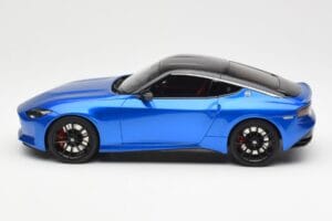 Nissan Fairlady Z Z35 Bayside Blå GT Spirit 1:18 GT387 Resin — billede 3 af 6
