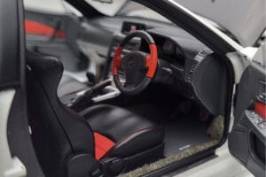 Nissan Skyline GT-R R34 Nismo Z-Tune Hvid MotorHelix 1:18 M83407 Metal — billede 8 af 11