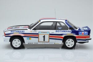 Opel Ascona 400 Rothmans #1 W. Rohrl / C. Geistdorfer Rally Acropolis 1982 IXO 1:18 18RMC097A Metal — billede 3 af 6