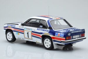 Opel Ascona 400 Rothmans #1 W. Rohrl / C. Geistdorfer Rally Acropolis 1982 IXO 1:18 18RMC097A Metal — billede 5 af 6