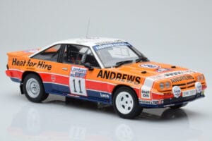Opel Manta 400 #11 R. Brookes / M. Broad RAC Rally 1985 IXO 1:18 18RMC099 Metal — billede 4 af 6