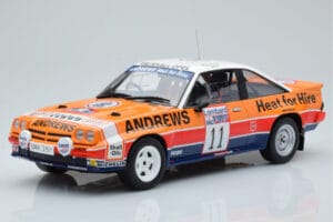 Opel Manta 400 #11 R. Brookes / M. Broad RAC Rally 1985 IXO 1:18 18RMC099