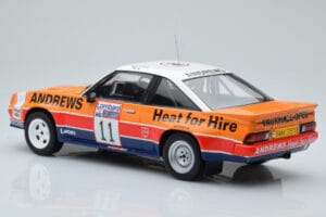 Opel Manta 400 #11 R. Brookes / M. Broad RAC Rally 1985 IXO 1:18 18RMC099 Metal — billede 5 af 6