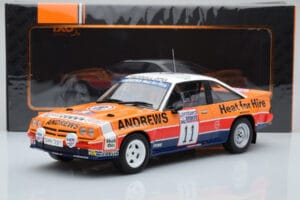 Opel Manta 400 #11 R. Brookes / M. Broad RAC Rally 1985 IXO 1:18 18RMC099 Metal — billede 6 af 6