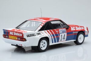 Opel Manta 400 #14 J. McRae / I. Grindrod RAC Rally 1985 IXO 1:18 18RMC098 Metal — billede 2 af 6