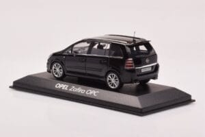 Opel Zafira B OPC Sort Minichamps 1:43 1799622 Metal — billede 3 af 4
