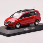 Opel Zafira B OPC Rød Minichamps 1:43 - image 2 of 4