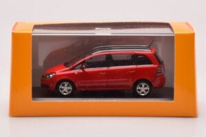 Opel Zafira B OPC Rød Minichamps 1:43 400045300 Metal — billede 4 af 4