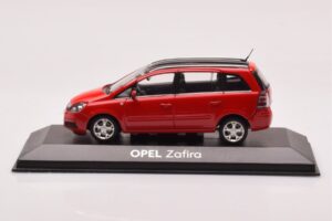 Opel Zafira B OPC Rød Minichamps 1:43 400045300