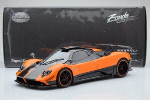 Pagani Zonda Cinque Orange St Tropez Almost Real 1:18 850603001 Metal — billede 2 af 8
