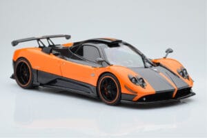 Pagani Zonda Cinque Orange St Tropez Almost Real 1:18 850603001 Metal — billede 6 af 8