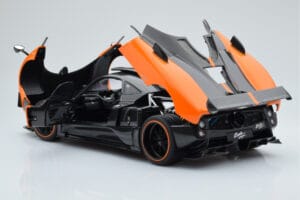 Pagani Zonda Cinque Orange St Tropez Almost Real 1:18 850603001 Metal — billede 7 af 8