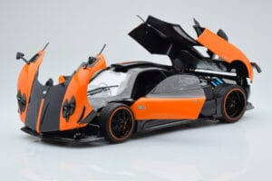 Pagani Zonda Cinque Orange St Tropez Almost Real 1:18 850603001 Metal — billede 8 af 8