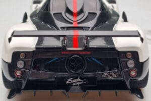 Pagani Zonda Cinque Hvid Benny Almost Real 1:18 850601001 Metal — billede 11 af 12