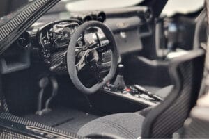 Pagani Zonda Cinque Hvid Benny Almost Real 1:18 850601001 Metal — billede 8 af 12